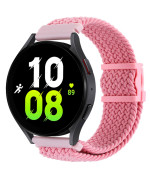 Ремешок Nylon 20mm Elastic Adjustment для Samsung / Amazfit / Huawei, Pink