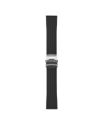 Универсальный ремешок Silicone + Metal lock для Samsung / Amazfit / Huawei 22mm, Black