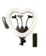 Лампа Heart Style RGB MJ48 48cm Remote, Black
