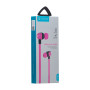 Провідні вакуумні навушники-гарнітура Celebrat S30 1.2 м, Pink