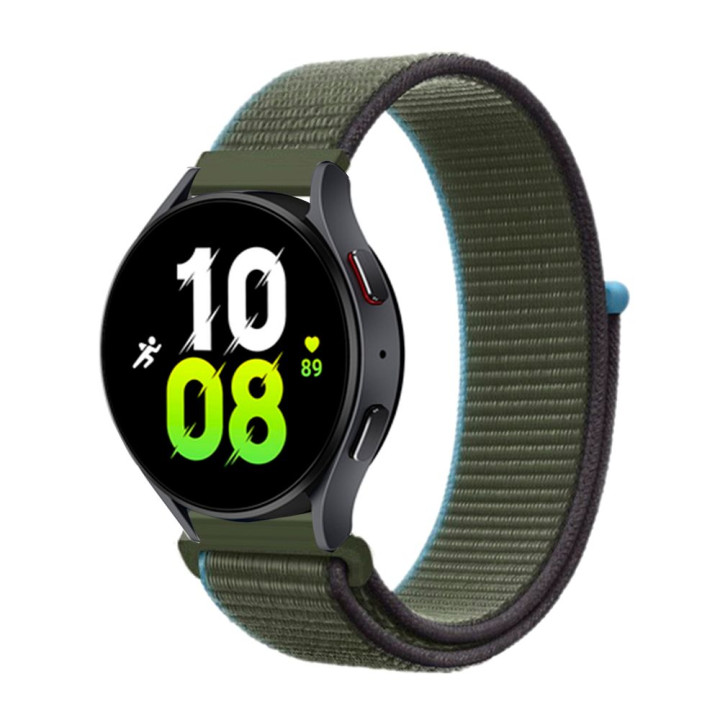 Ремешок 22mm Nylon для Samsung / Amazfit / Huawei, Dark Green