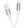 Data кабель USB Borofone BX82 Type-C, 3А, 1м, White