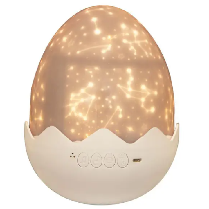 Іграшка Egg Dream projector with remote control, White