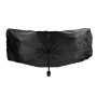 Автомобильный cолнцезащитный зонт 120x65 см, Black-Silver