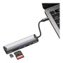 USB Hub LDNIO DS-56H Type-C для HDMI*1 (4K@30hz / USB2.0*1 / SD / TF, Gray
