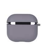 Чохол Silicone Case with microfibra для Airpods 3, Lavender grey