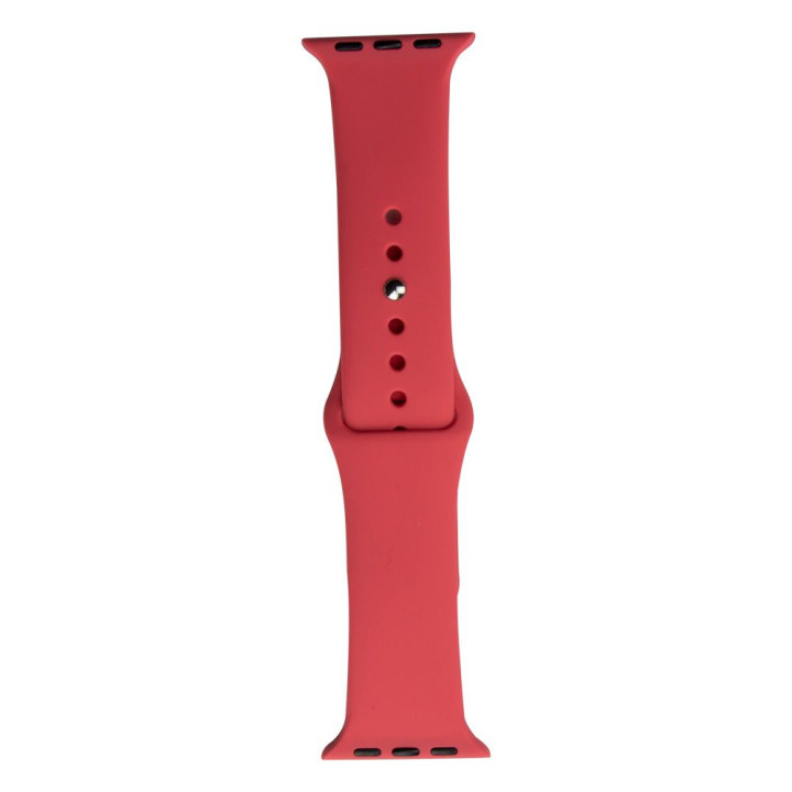 Ремінець Silicone One-Piece Size-S для Apple Watch 38/40mm, 31, China red