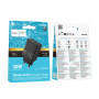 Мережевий зарядний пристрій Hoco CS95A USB QC3.0 / Type-C PD30W, Black
