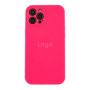 Чехол Silicone Case Full Size with Frame для iPhone 12 Pro Max 68.blackcurrant