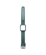 Ремінець Silicone Shine для Apple Watch 40/41 mm + Protect Case, Midnight Green