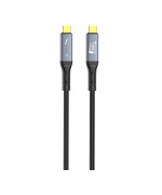 Data - Кабель LDNIO TC11 Type-C to Type-C 1m, Black