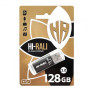 USB Flash Drive 3.0 Hi-Rali Rocket 128GB Plug and Play, Black