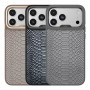 Чохол Kajsa Glamorous Collection Snake Pattern with MagSafe для iPhone 17 Pro