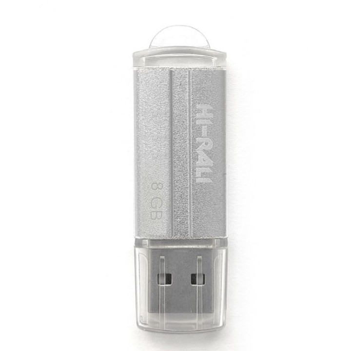 USB флешка Flash Drive Hi-Rali Corsair 8gb, Steel