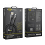 Data - кабель YOKI LED YK-LE17 USB to micro-USB 60W 1.2m, Black