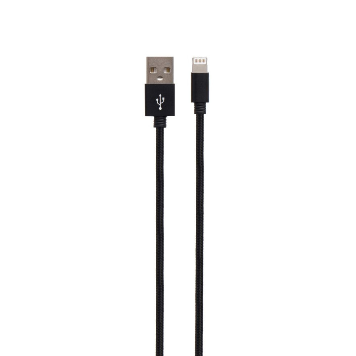 Data-кабель USB Hoco X35 Premium Charging Lightning 2.4A 0.25m, Black