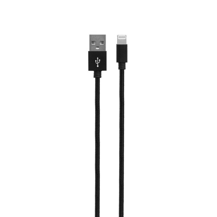 Data-кабель USB Hoco X35 Premium Charging Lightning 2.4A 0.25m, Black