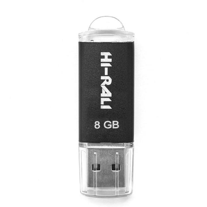 USB флешка Flash Drive Hi-Rali Rocket 8gb, Black