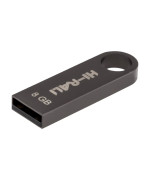 USB флешка Flash Drive Hi-Rali Shuttle 8gb, Steel