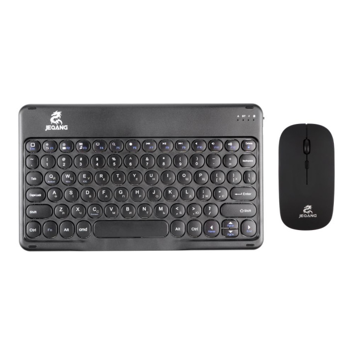 Бездротова Клавіатура та Миша JEQANG JB-362, Black