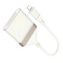 Перехідник Hoco UA40 2-in-1 Card Reader Lightning, Apricot