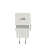 Зарядний пристрій Hoco N21 Topspeed Type-C PD 30W / USB QC3.0, White