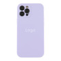 Чехол Silicone Case Full Size with Frame для iPhone 12 Pro Max 68.blackcurrant