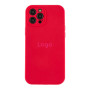 Чехол Silicone Case Full Size with Frame для iPhone 12 Pro Max 68.blackcurrant