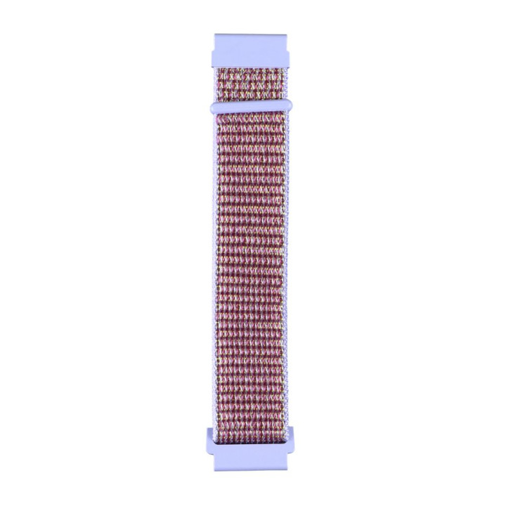 Універсальний ремінець Nylon strips для Samsung / Amazfit / Huawei 22mm, Lilac