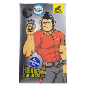 Захисне скло Type Gorilla 0.26мм 2.5D HD NPT1 для Apple iPhone 14 Pro, Transparent
