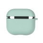 Чохол-футляр для навушників Silicone Case with microfibra для Airpods 4, Sea blue