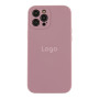 Чехол Silicone Case Full Size with Frame для iPhone 12 Pro Max 68.blackcurrant