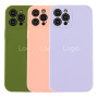 Чехол Silicone Case Full Size with Frame для iPhone 12 Pro Max 68.blackcurrant