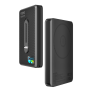 Внешний аккумулятор Power Bank YOKI Trinity YK-MPT1020 Type-C PD20W / Qi 15W 10000mAh, Black