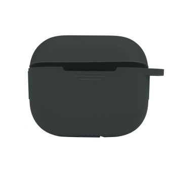 Чехол-футляр для наушников Silicone Case with microfibra для Airpods 4, Atrovirens