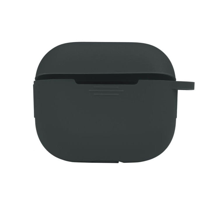 Чехол-футляр для наушников Silicone Case with microfibra для Airpods 4, Atrovirens
