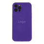 Чехол Silicone Case Full Size with Frame для iPhone 12 Pro Max 68.blackcurrant