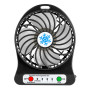 Портативний вентилятор DAC-V1 Mini fan з LED ліхтарем, Black