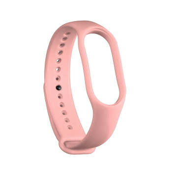 Ремінець Silicone для Xiaomi Mi Band 5 / 6 / 7 Original Design, Light pink