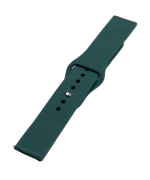 Ремешок Silicone 22mm Original Button Design для Samsung / Amazfit / Huawei, Cyprus Green
