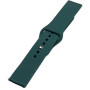 Ремешок Silicone 22mm Original Button Design для Samsung / Amazfit / Huawei, Cyprus Green