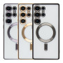 Чохол TPU Metallic Full Camera with Magsafe для Samsung Galaxy S25 Ultra 5G