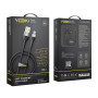 Data - кабель YOKI EXTRA YK-EX11 USB to micro-USB 60W 1.2m, Black
