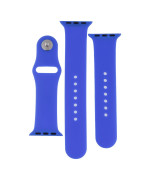 Ремешок Silicone Two-Piece для Apple Watch 38 / 40mm, 44, Shiny blue