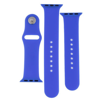 Ремешок Silicone Two-Piece для Apple Watch 38 / 40mm, 44, Shiny blue