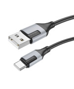 USB Кабель Borofone BX101 Creator Type-C 3A 1m, Black