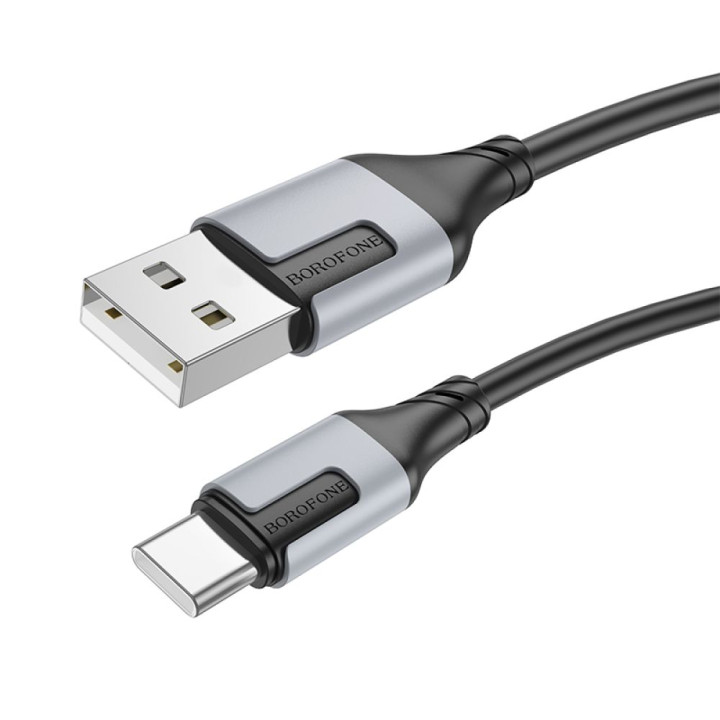 USB Кабель Borofone BX101 Creator Type-C 3A 1m, Black