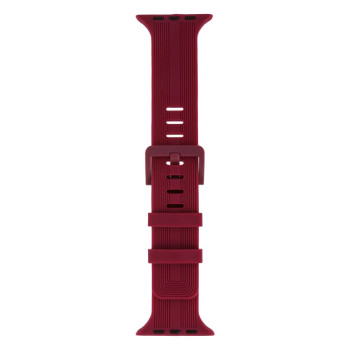 Ремінець Silicone Shine для Apple Watch 42/44/45/49 mm, Purple Red