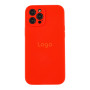 Чехол Silicone Case Full Size with Frame для iPhone 12 Pro Max 68.blackcurrant