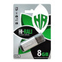 USB флешка Flash Drive Hi-Rali Stark 8gb, Steel